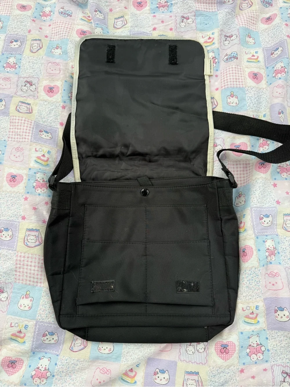 Y2K Vintage Jim Benton Messenger shoulder bad